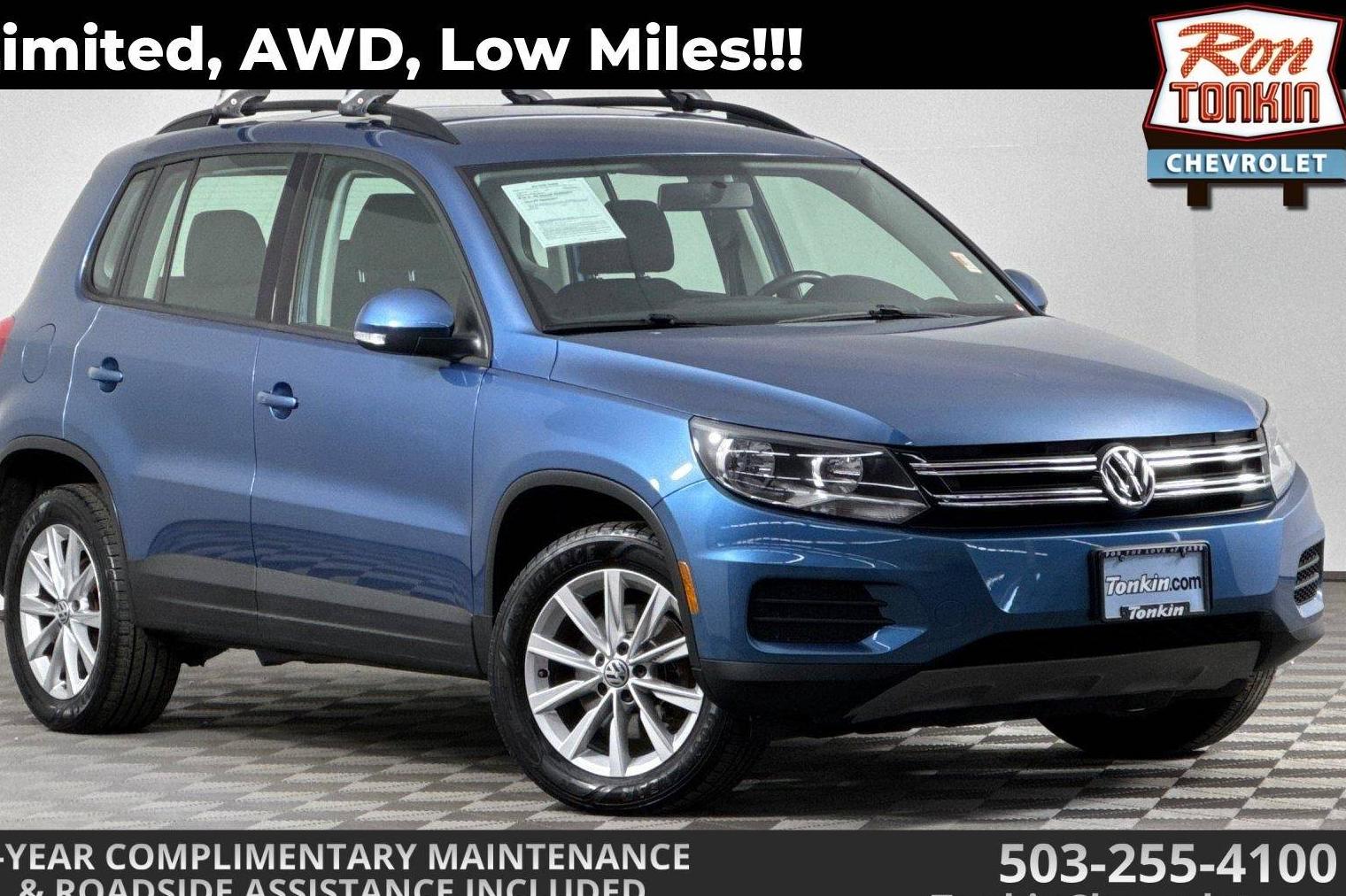 VOLKSWAGEN TIGUAN LIMITED 2018 WVGBV7AX4JK006061 image